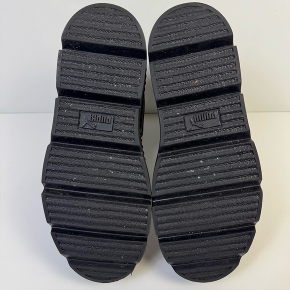 Fenty x Puma Chelsea Sneaker Boots Black Platform Creeper Sole 8.5 - Picture 10 of 14